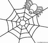 Spider Coloring Web Halloween Pages Spiders Kids Print Bigactivities Template Printable Color Insects Scary Colour Webs Sheet 2009 Sheets Clipart sketch template