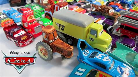 disney pixar cars collection lightning mcqueen tractor tippin mater