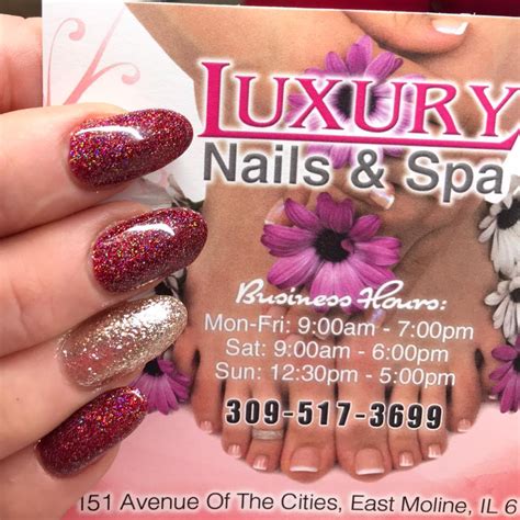 luxury nails spa qc east moline il