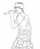 Bieber Justin Ausmalbilder Wecoloringpage Source sketch template