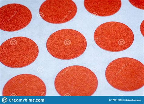 array close   blank red circural multi purpose dot labels isolated