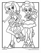 Coloring Equestria Girls Pony Little Rainbow Pages Dash Rocks Comments sketch template