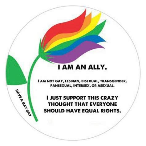 lgbt ally gay straight lesbian bi transgender support