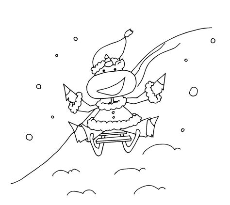 snow coloring pages  printable winter snow themed coloring pages