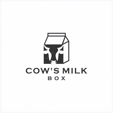 premium vector  milk logo