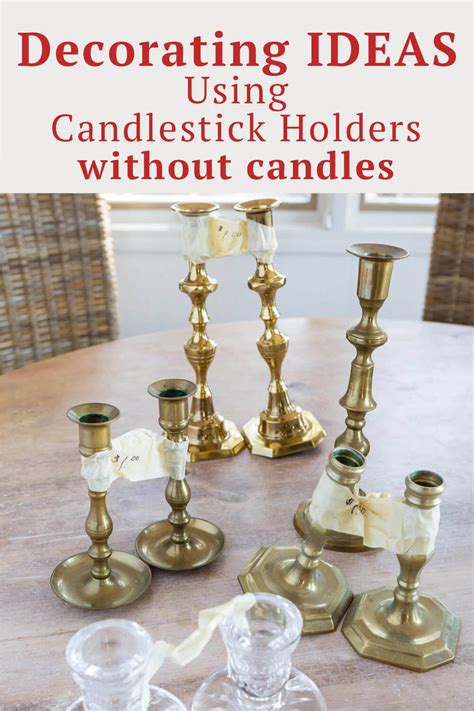 candlesticks  candles  home decorating  easy