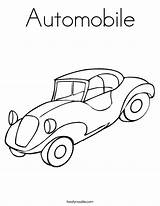 Coloring Automobile Transportation Pages Emergency Dial Built California Usa Twistynoodle Noodle Car sketch template