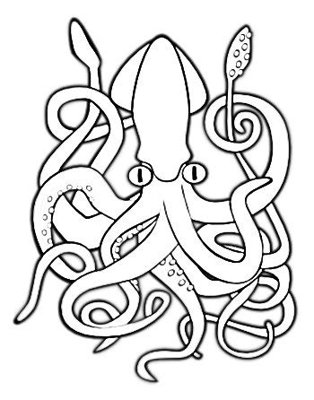 minecraft squid coloring pages printable coloring pages