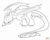 Coloring Toothless Dragon Train Popular Pages sketch template