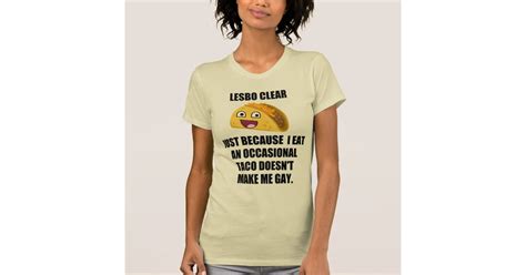Funny Lesbian T Shirt Zazzle