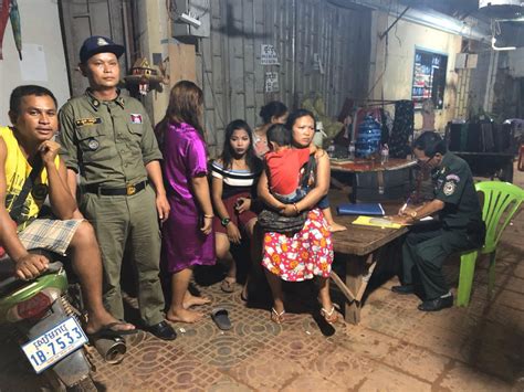 sex workers released in siem reap massage parlor raids