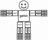 Gallon Bot sketch template