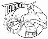 Coloring Pages Nba Thunder Celtics Warriors Basketball Golden State Boston Raptors Toronto Players Lakers Logos City Oklahoma Logo Sheets Color sketch template