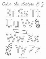 Letters Cursive sketch template