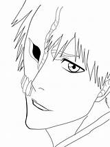 Coloring Ichigo Bleach Pages Anime Lineart Boy Sad Kurosaki Colorir Para Color Search Google Girl Colorings Getcolorings Deviantart Popular Desenhos sketch template