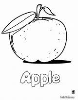 Apple Coloring Pages Printable Fruit Color Print Kids Sheets Bitten Drawing Bestcoloringpagesforkids Core Custard Getdrawings Letter Nature Worksheets Choose Board sketch template