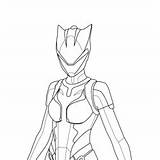 Lynx sketch template