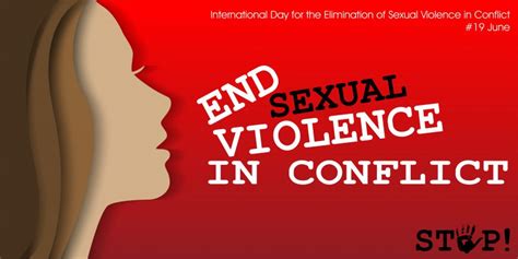 international day for the elimination of sexual violence in conflict