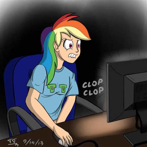 Johnjoseco S Human Rainbow Dash Clopping Wingboner And Clopping Know