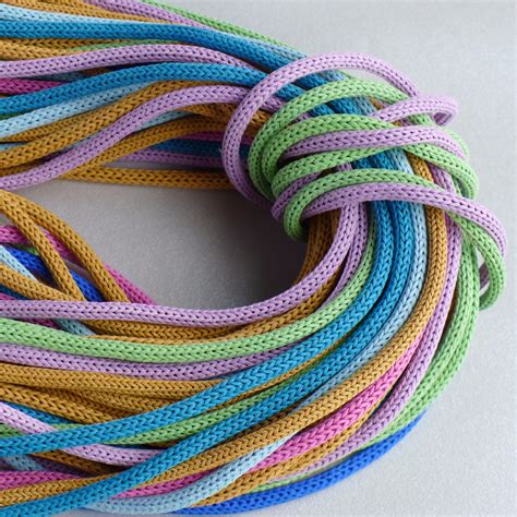 paper yarn knitted paper cord paper braid webbing braided paper