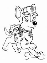 Paw Patrouille Coloriage sketch template