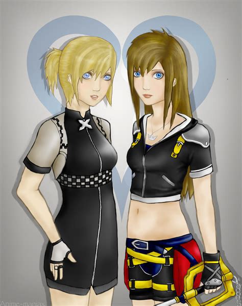 Female Roxas And Sora By Stalaxy On Deviantart