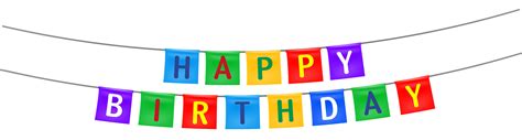 birthday banner transparent   birthday banner