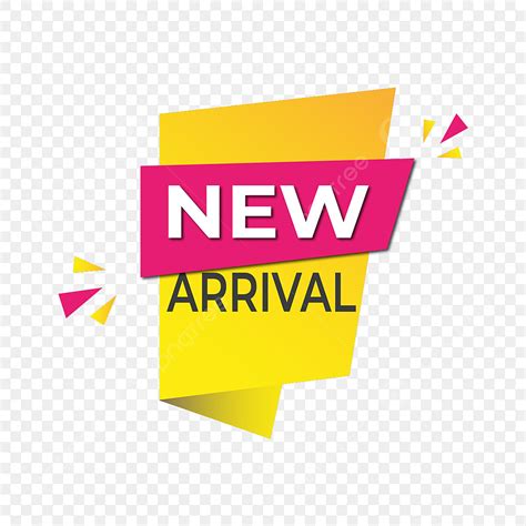 arrivals vector hd png images  arrival yellow illustration design  arrival yellow