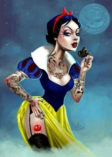 11 Best Tattoo And Pierced Disney Characters Images On