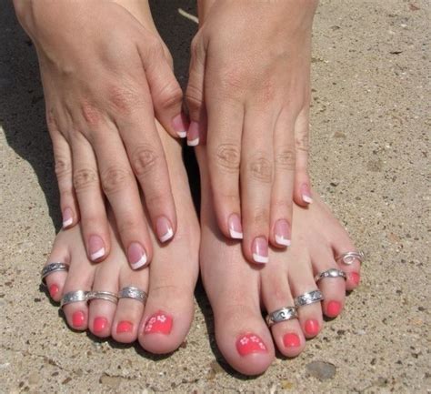Toe Rings Toe Rings Painted Toes Women S Feet