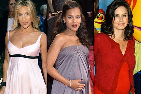 19 celebrities who were pregnant while filming