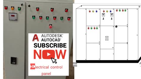 electrical control panel drawings  design autocad youtube