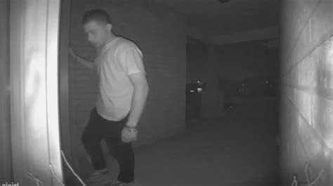 peeping tom caught creeping on scary home security videos wbma