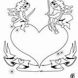 Cherub Pages Coloring Getcolorings Cupid sketch template