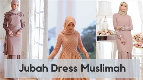 √ 25 Baju Dress Muslimah Moden Terkini 2023