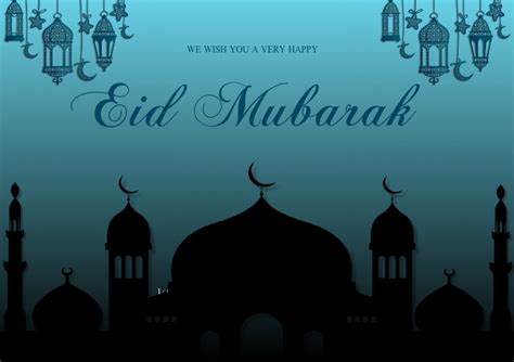 eid mubarak card template postermywall