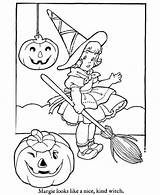 Coloring Halloween Cute Pages Print Kids Size sketch template