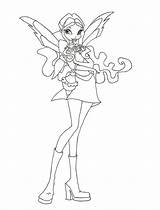 Winx Club Coloring Layla Charmix Deviantart Tour Drawings sketch template
