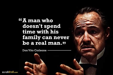 man  doesnt spend time   family     real man