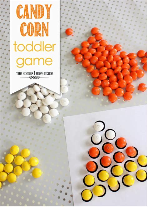 guest post today candy corn toddler game  fall  homes