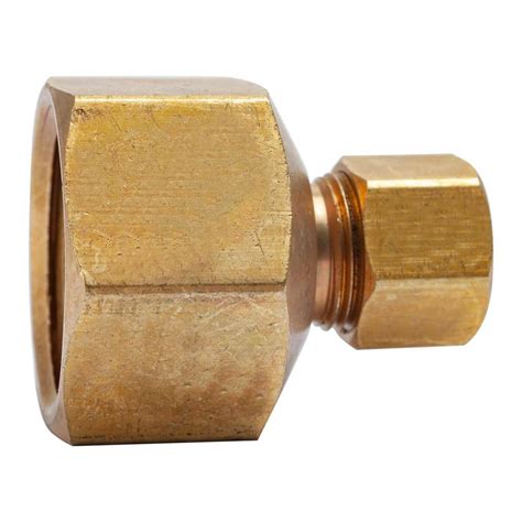 Ltwfitting 3 8 In O D Comp X 3 4 In Fip Brass Compression Adapter