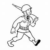 Soldaten Soldados Soldat Soldaat Soldado Marcherende Kleurplaat Dia Desenhar Keuring sketch template