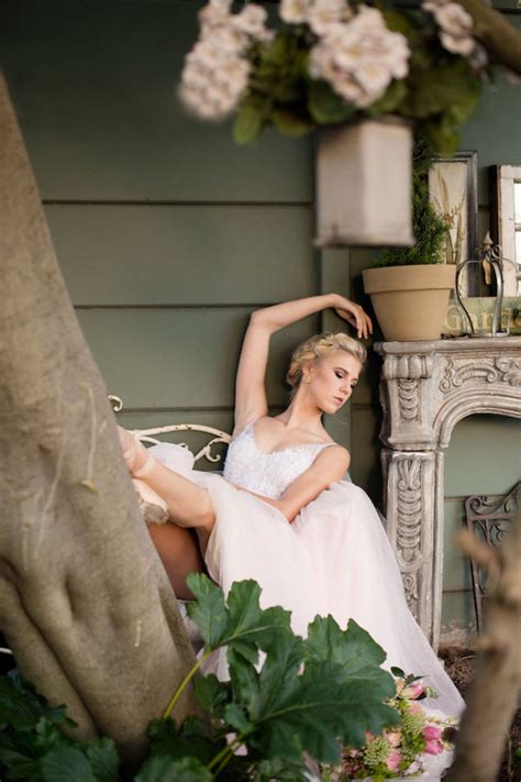 Breathtaking Ballet Bride Ethereal Ballerina Wedding Dress Inspiration