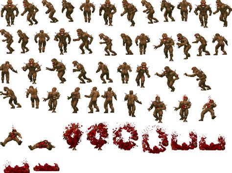 transparent image doom imp sprites pngkit images