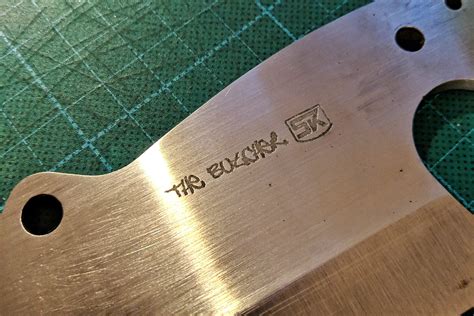 metal etching markings simply knives