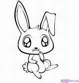 Bunny Cute Coloring Drawing Draw Rabbit Dragoart Easter Pages Baby Step Animal Drawings Cartoon Coelho Kids Para 4th July Popular sketch template