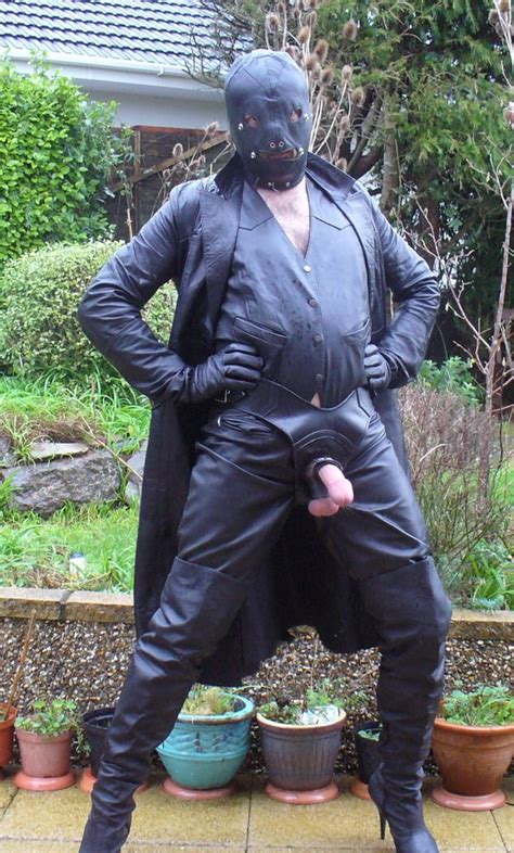 Leather Master In Cock Harness Boots And Hood 15 Pics Xhamster