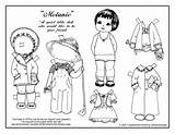 Dolls Paper sketch template