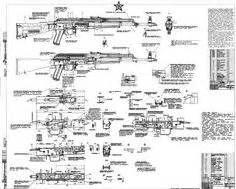 ak diagram gun diagrams  parts guns firearms weapons