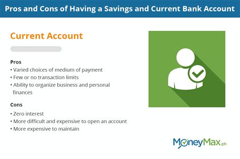 pros  cons    savings  current bank account abs cbn news